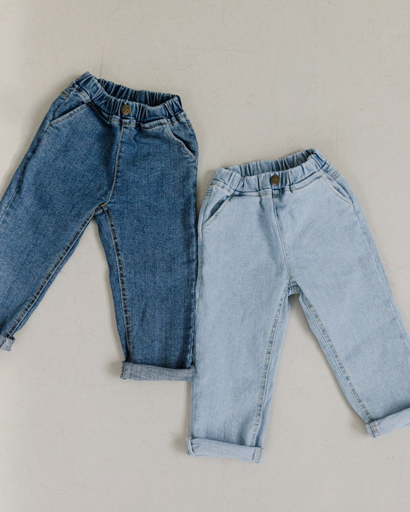 andmary Baby ribbon denim XS ⑥ ANDMARY】Baby ribbon denim