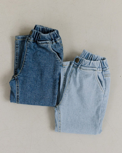 Online Baby Clothing Store US Basic Banded Denim