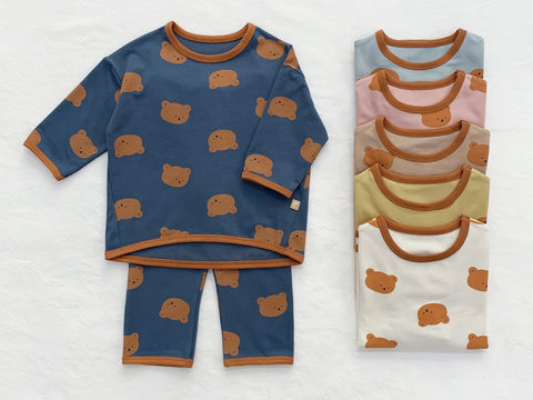 Teddybear Heat-tech Pajamas (Kids)  