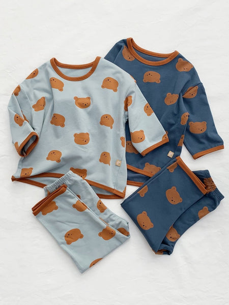 Teddybear Heat-tech Pajamas (Kids)  