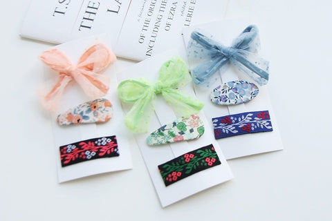 Barrette Trio Milton Gift set - Hair Accessories