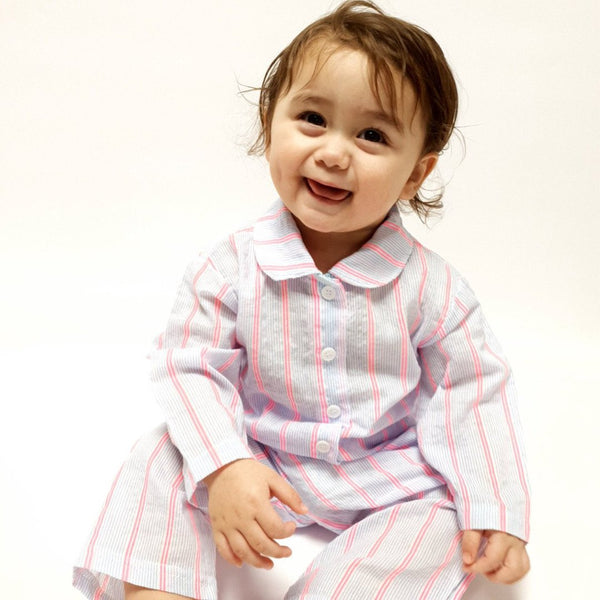 Striped Organic Cotton Pajama - Loungewear