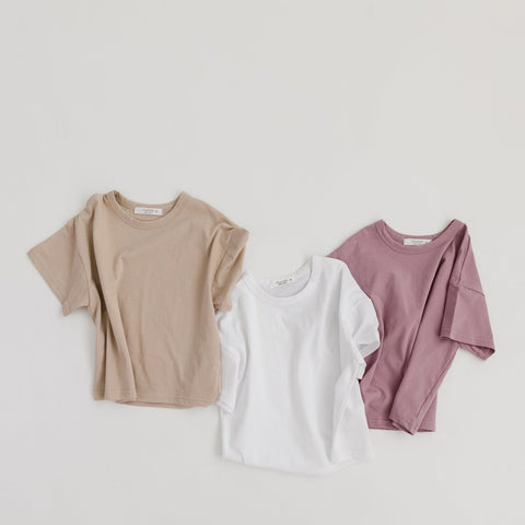 Silky Cotton T-Shirt - Tops