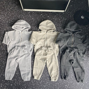 OUR Washed Hooded Jogger Set (Kids)